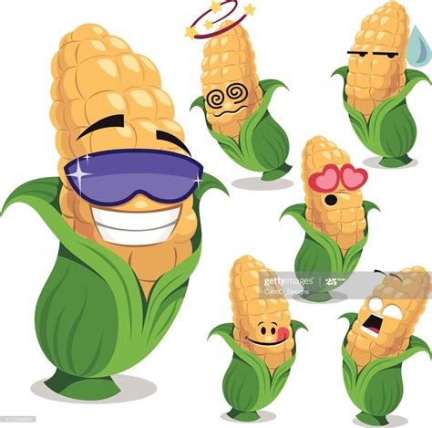 cartoon of corn|corn cartoon drawing.